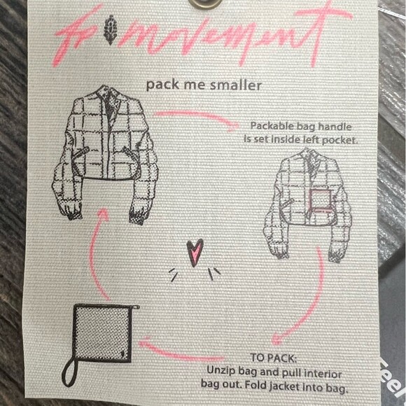 NWT $248 Free People Movement x Hatch Maternity Small Pippa Puffer Jacket Coat - Picture 9 of 15